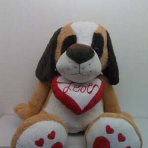 Peluche Cane C/ciondolo Cm 60