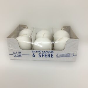 Sfera Mm 60 ( Cf Da 6 Pz) Bianco