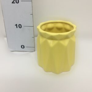 Vaso Ceramica Giallo H.155 Dm 155